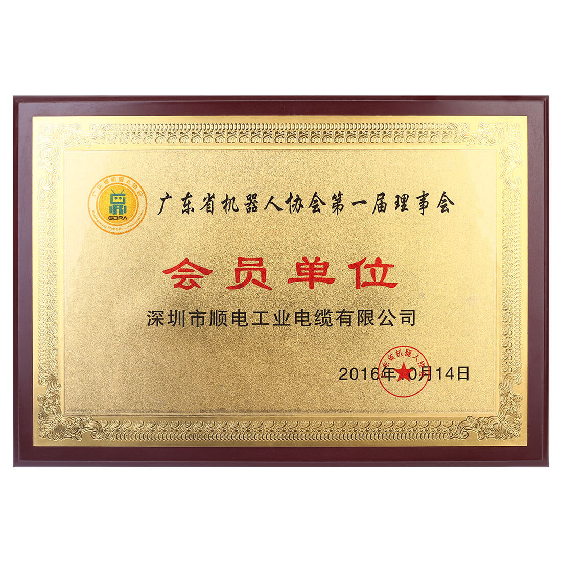 廣東省機器人協會第一屆理事會會員
